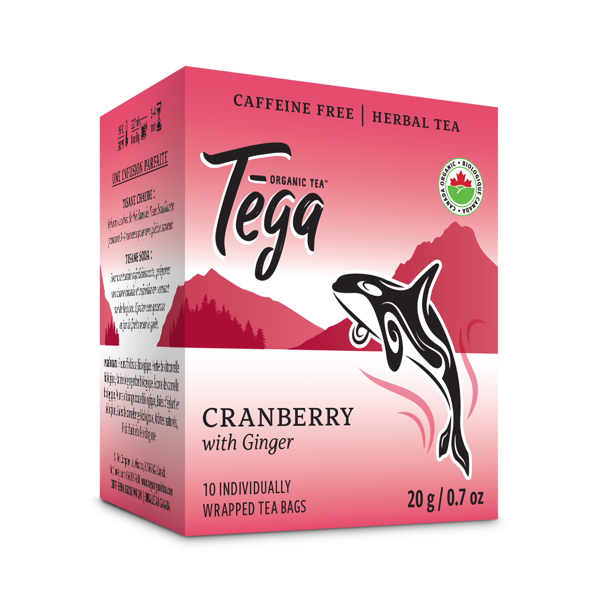 Organic Cranberry Ginger Tea