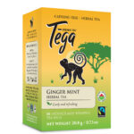 Organic Fairtrade Ginger Mint Herbal Tea 16ct