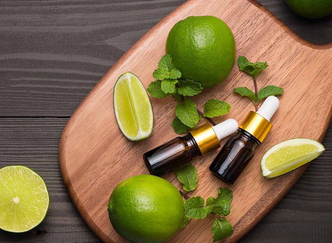 Lime Oil Distilled Tropical Biotek